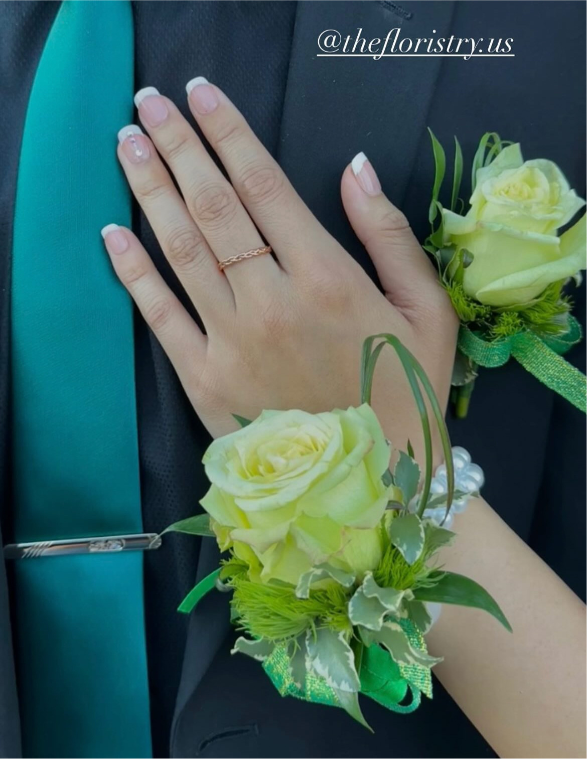 Single Rose Corsage – The Floristry