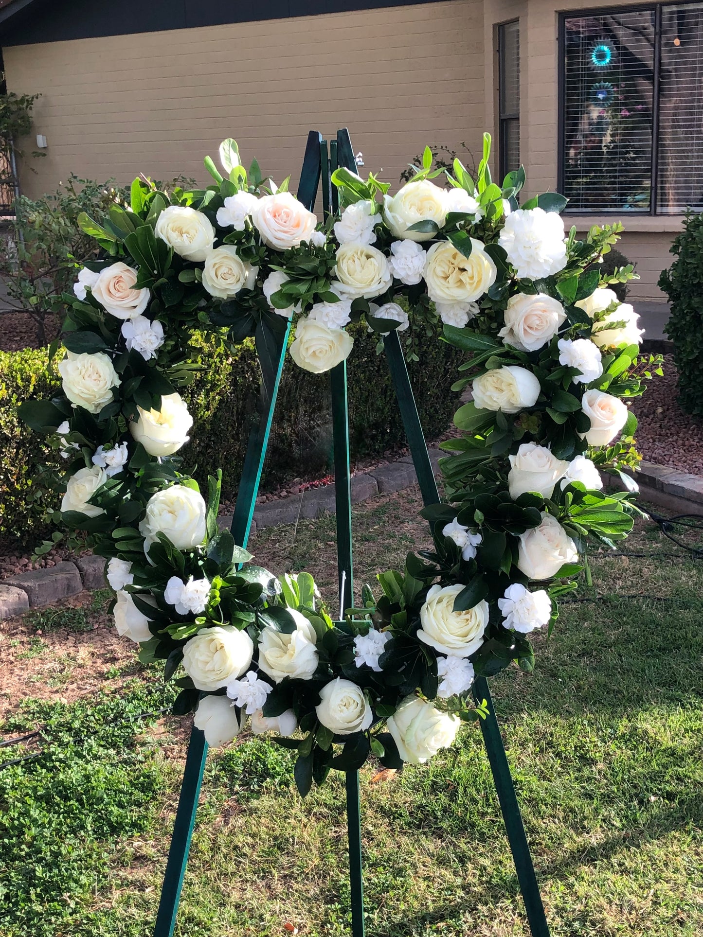 粉彩调色板-心形花环