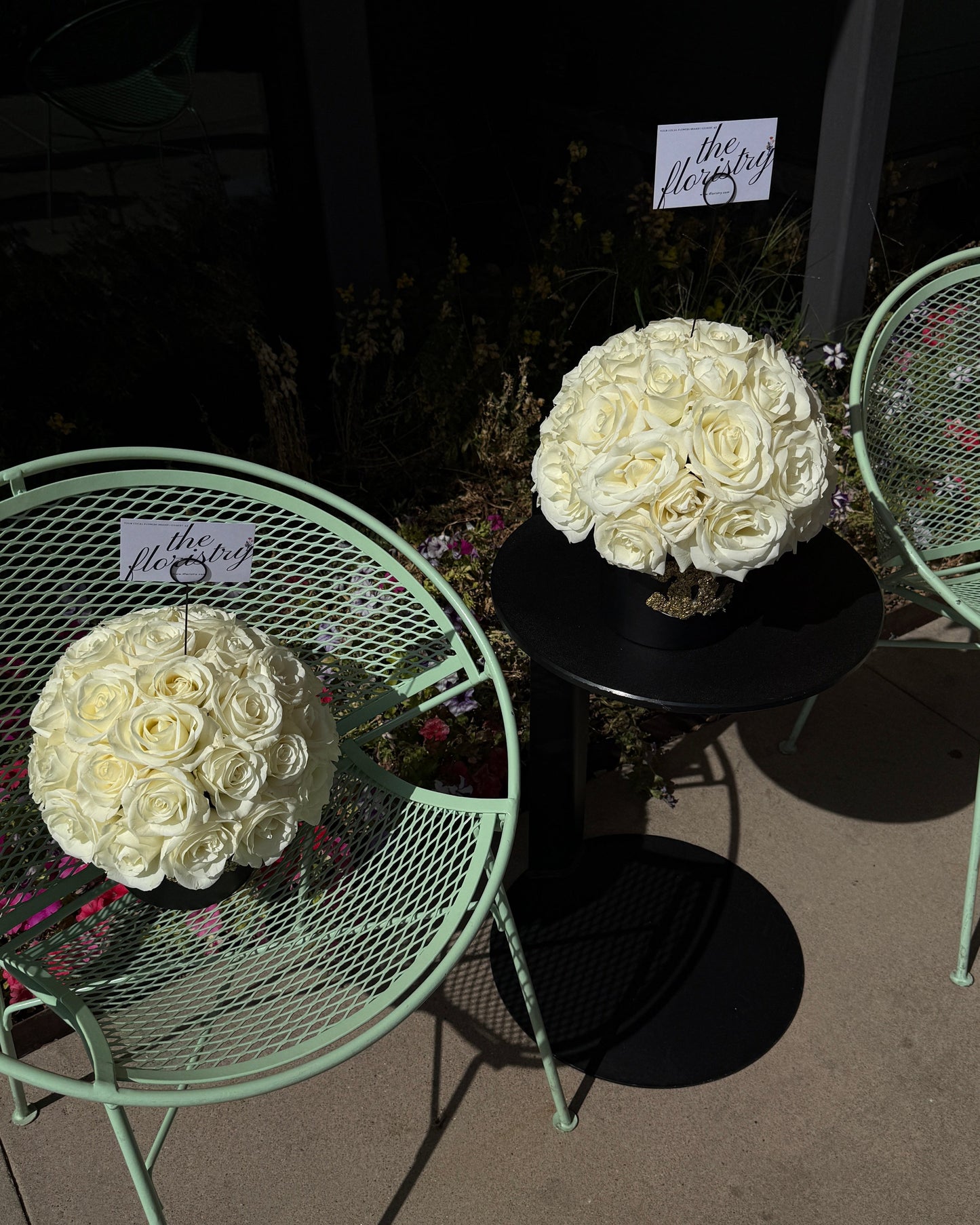 Luxury white rose box for elegant gifting. Choose 28-65 pristine white roses. Minimal, modern design. Same-day delivery in Gilbert, AZ.