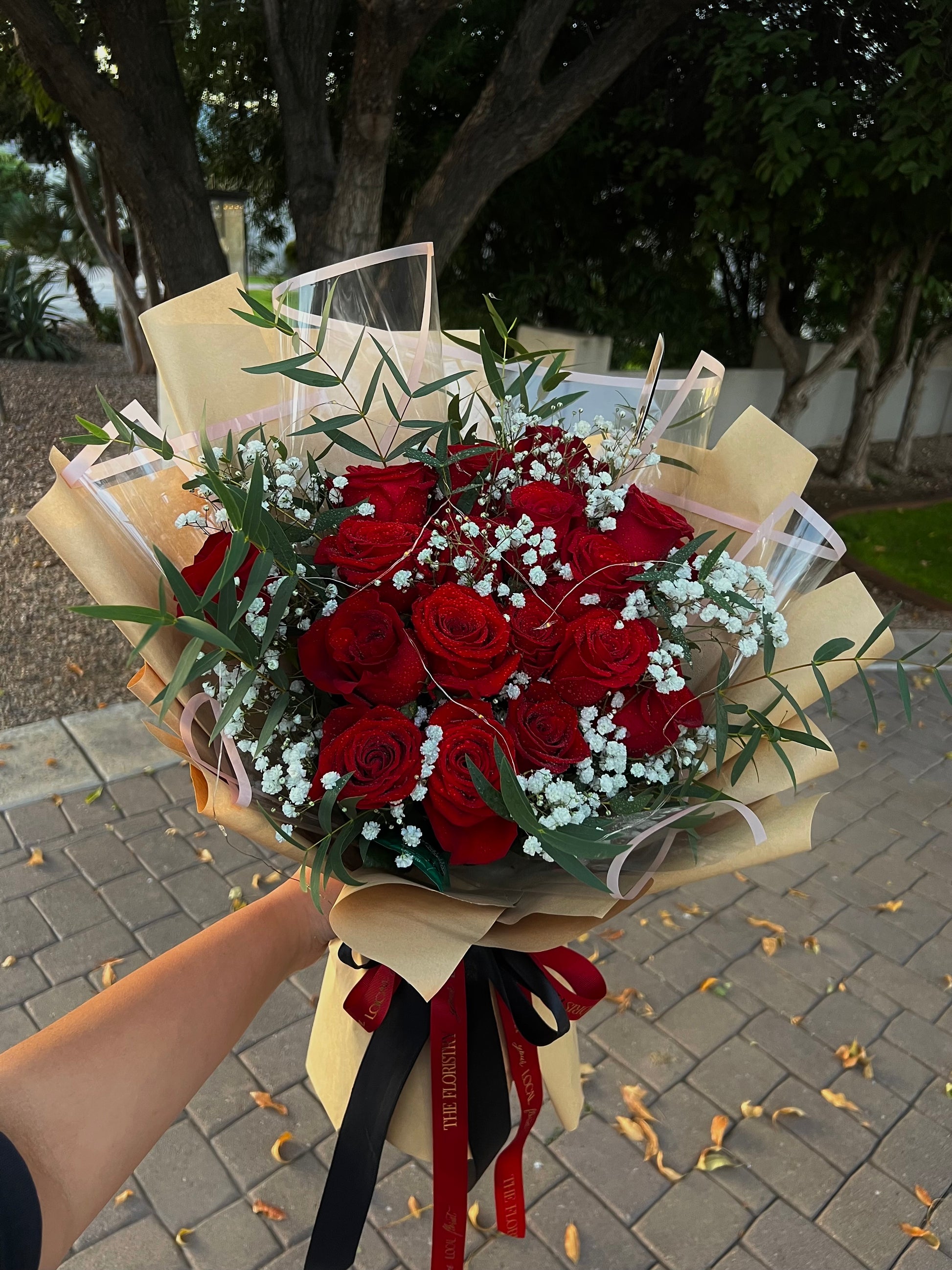 Premium Long Stem Red Roses for Valentine’s Day delivery in Gilbert 