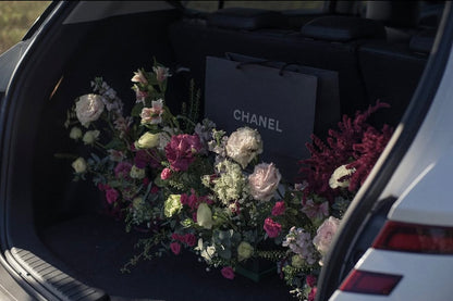 Training Season Over - Luxury Trunk Floral Setup