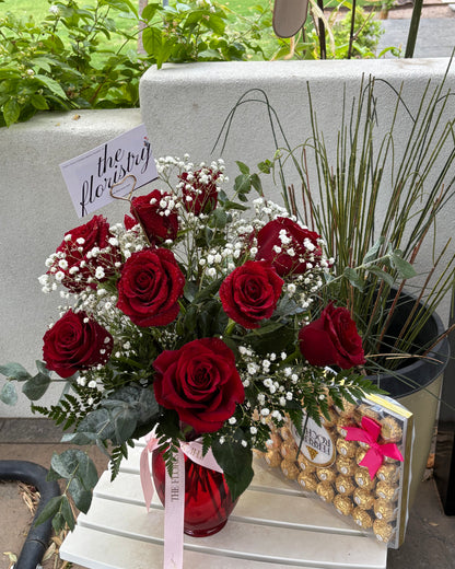 More than Love - Premium Long Stems Red Roses