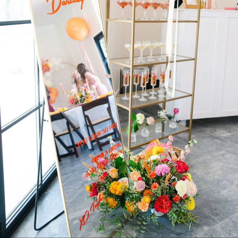 Luxury floral design for bridal shower