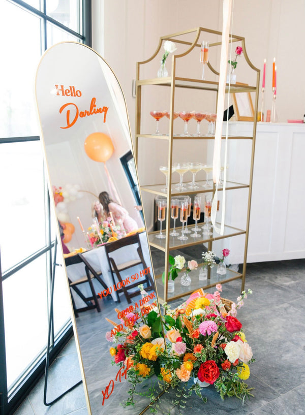 Luxury floral design for bridal shower