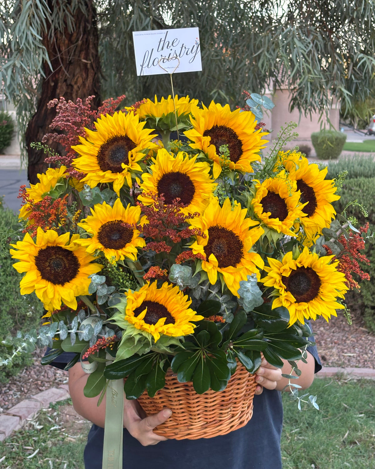 Sunflower Talk Basket - Summer Limited