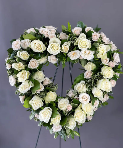 粉彩调色板-心形花环